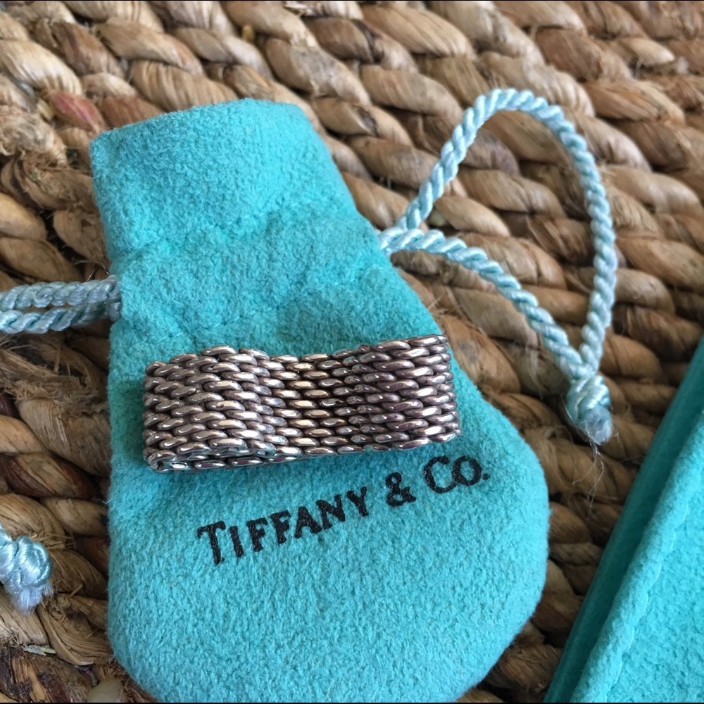 Tiffany and Co mesh ring